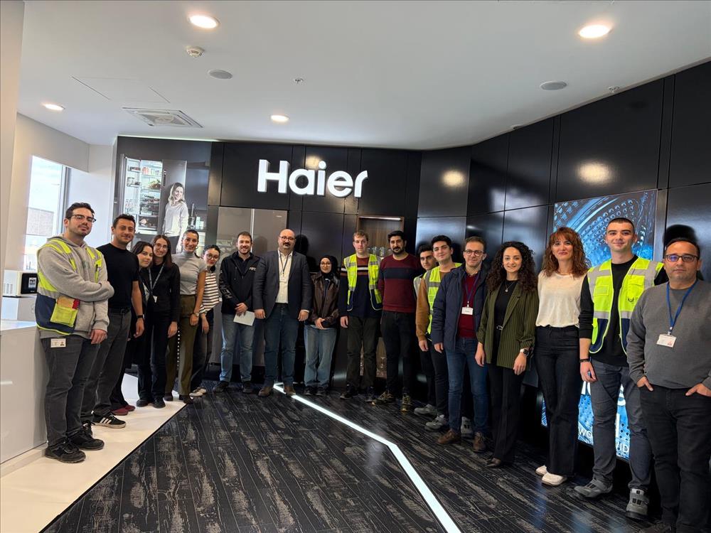İşletmede Mesleki Eğitim Süreçleri Kapsamında Haier Firmasına Saha Ziyareti Gerçekleştirildi