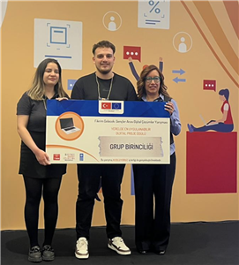 Fikrim Gelecek: Gençler Arası Dijital Çözümler Hackathonu’nda Öğrencimizin Başarısı